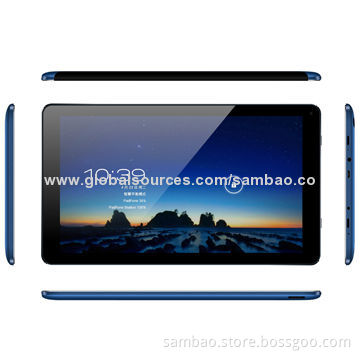 10.1-inch Tablet PCs with Allwinner A23, Dual-core, DDR3 1/16GB Flash, Metal Case, Android 4.4